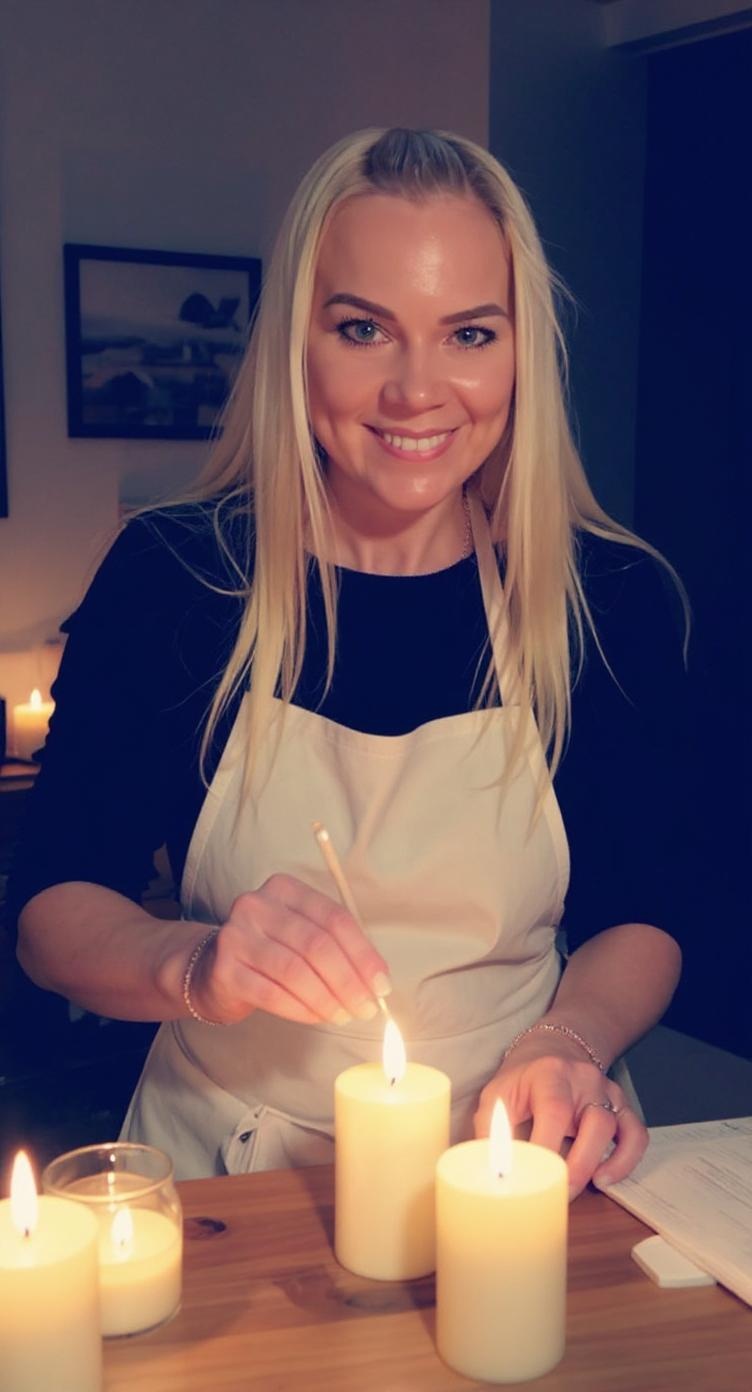 Mina, kuidas armastan oma hobi ja teen käsitööküünlaid