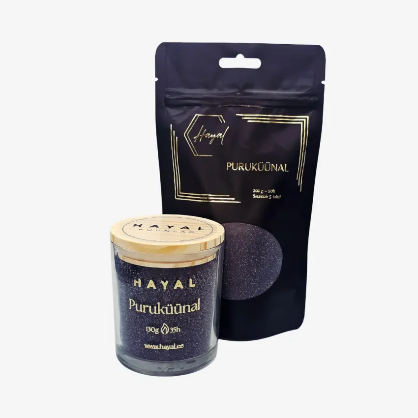 puruküünal klaasis + 200g täitepakk soe roosa