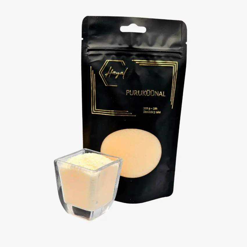 Värviline puruküünal täitepakendina. Lihtne kasutada