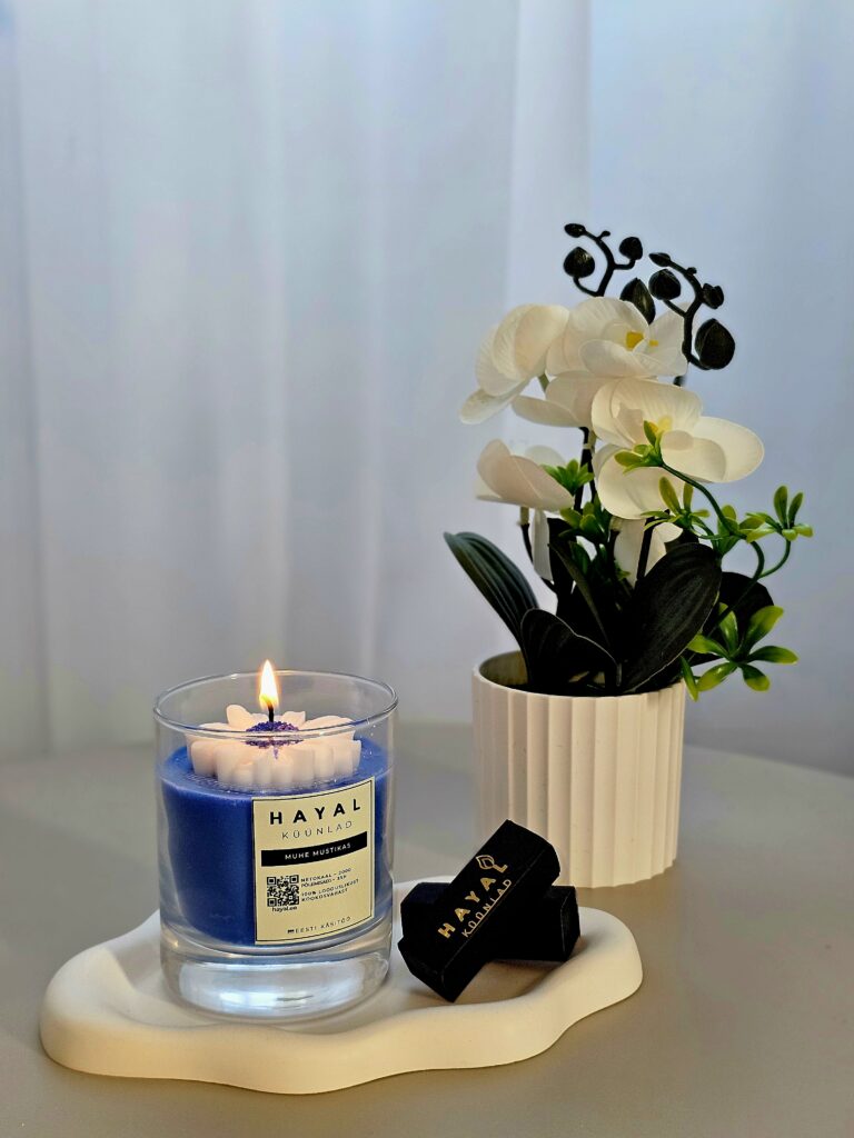 Käsitöö kookosküünlad – looduslik ja elegantne valik sinu koju kookosvahast käsitööküünal – Haya Küünlad looduslik aroomiküünal