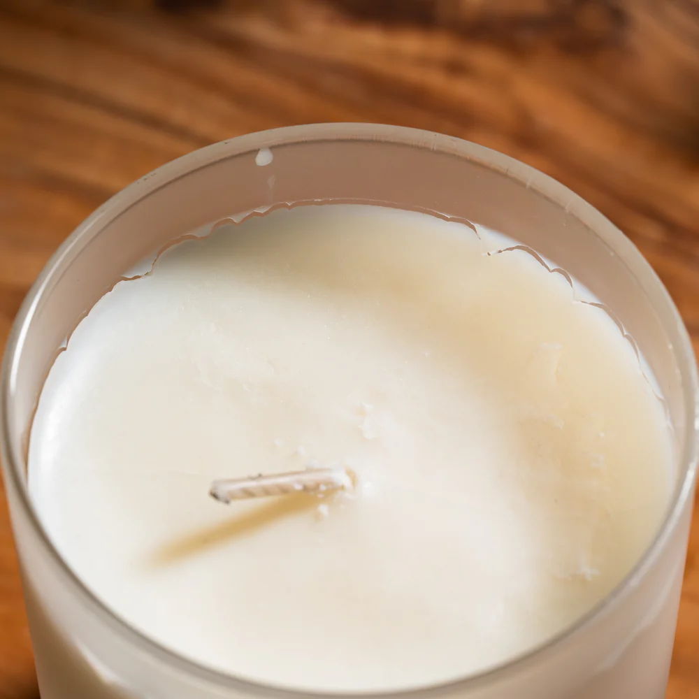 Kookosvaha ja kookosküünlad – loodusliku küünla ilu, iseloom ja eripärad mikropraod vahas. webp